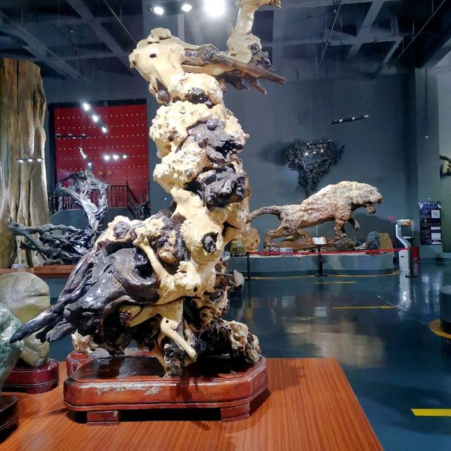 Incredible Minerals and fossils at Shilin