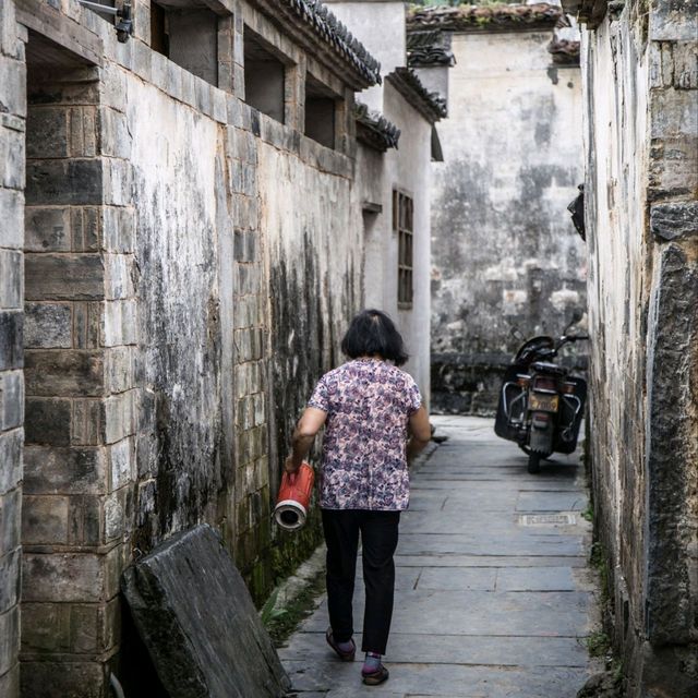 Picturesque Hongcun Village in Anhui