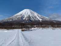 日本北海道羊蹄山