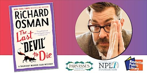 Author event with Richard Osman | Nashville Public Library - Main Library Auditorium