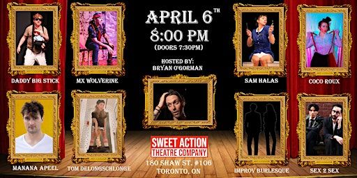 Sweet & Sultry Burlesque: Anniversary Show | Sweet Action Theatre