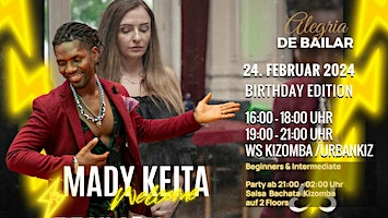 ALEGRIA DE BAILAR - Birthday Edition Workshop mit Mady Keita | Spiegelsaal im Alten Kurhaus