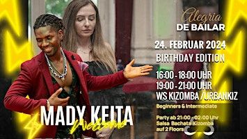 ALEGRIA DE BAILAR - Birthday Edition Workshop mit Mady Keita | Spiegelsaal im Alten Kurhaus