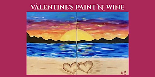 Valentine's Paint N' Wine at Captain Seagles Saloon | Seagles Restaurant
