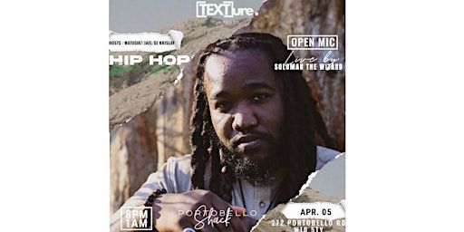[TEXT]ure. Hip Hop & Spoken Word | Portobello Shack