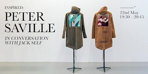 Inspired: Peter Saville in conversation with Jack Self | Sarabande Foundation: Established by Lee Alexander McQueen