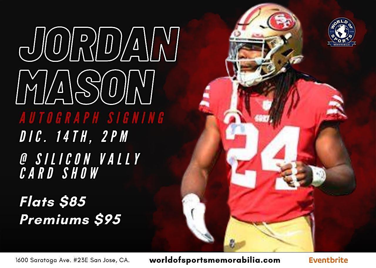 49ERS super star Jordan Mason meet and greet | 1600 Saratoga Ave