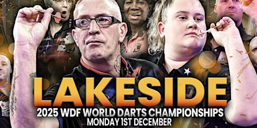 WDF 2025 Lakeside World Championships - MONDAY 1st December- EVENING | Lakeside Country Club