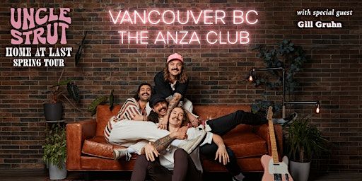 UNCLE STRUT live in VANCOUVER at the ANZA CLUB with Gill Gruhn | The Anza Club