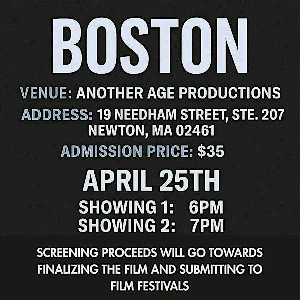 "Tethered" Screening - Boston | 19 Needham St ste 207