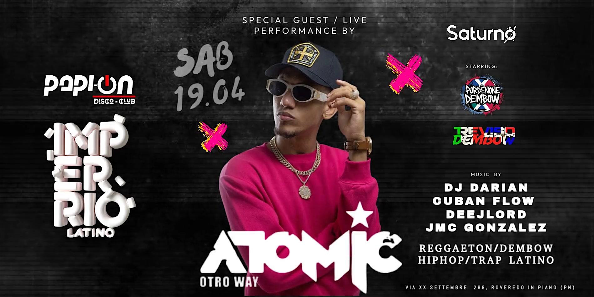 Imperio Latino - Special Guest ATOMIC OTRO WAY | Papi - On The Beach