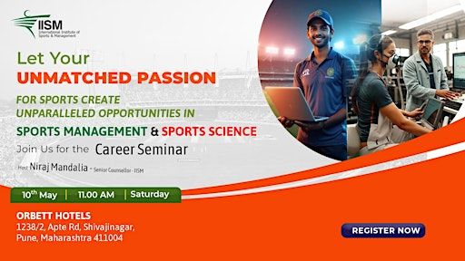 Career Seminar on Sports Management & Sports Science in Pune! | Orbett Hotels