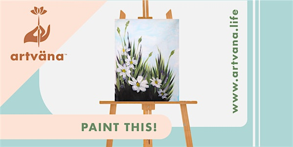 Artvana Sip & Paint art class at Ocean5 in Gig Harbor June 2025 | Ocean5