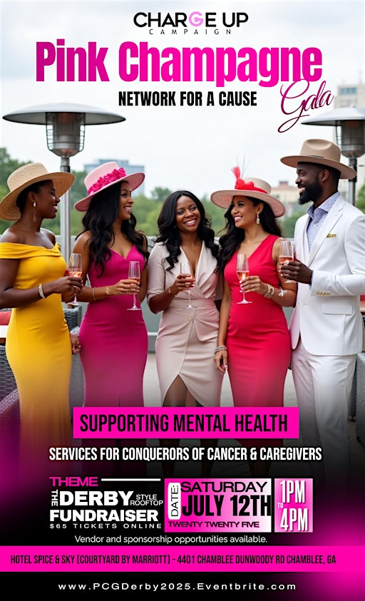 Pink Champagne Gala- Derby Style | Hotel Spice & Sky Atlanta Perimeter