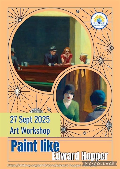 Art Workshop for adults Paint like Edward Hopper | Newmarket Public Library
