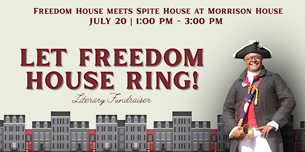 Let Freedom House Ring! A Literary Fundraiser | Morrison House Old Town Alexandria, Autograph Collection