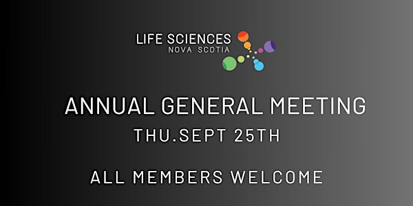 Life Sciences Nova Scotia Annual General Meeting (AGM) | 1344 Summer St, McNamara Boardroom