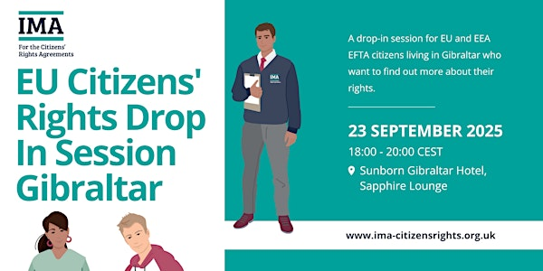 EU Citizens' Rights Drop-In Session Gibraltar | Sunborn Gibraltar Hotel, Sapphire Lounge