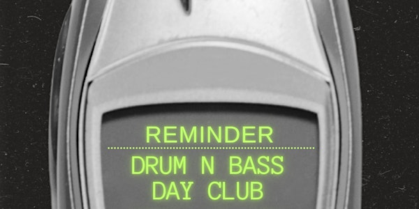 DRUM N BASS DAY CLUB OVER 30'S SAT 28 FEBRUARY | Club Colette