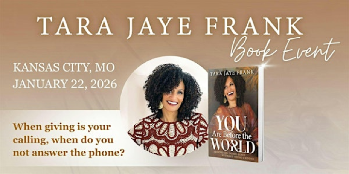 KCMO: YOU ARE BEFORE THE WORLD Book Event | Good Karma Coffee