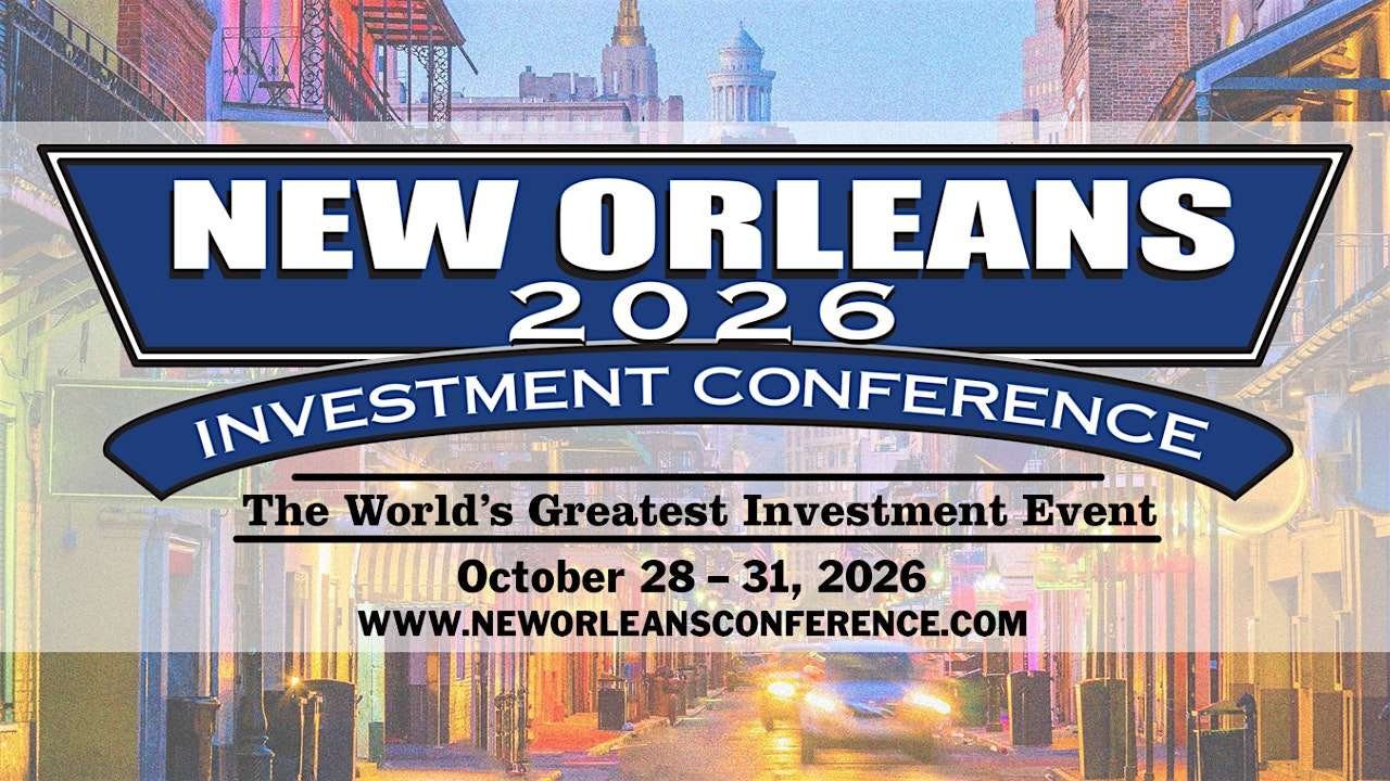 2026 New Orleans Investment Conference | Hilton New Orleans Riverside