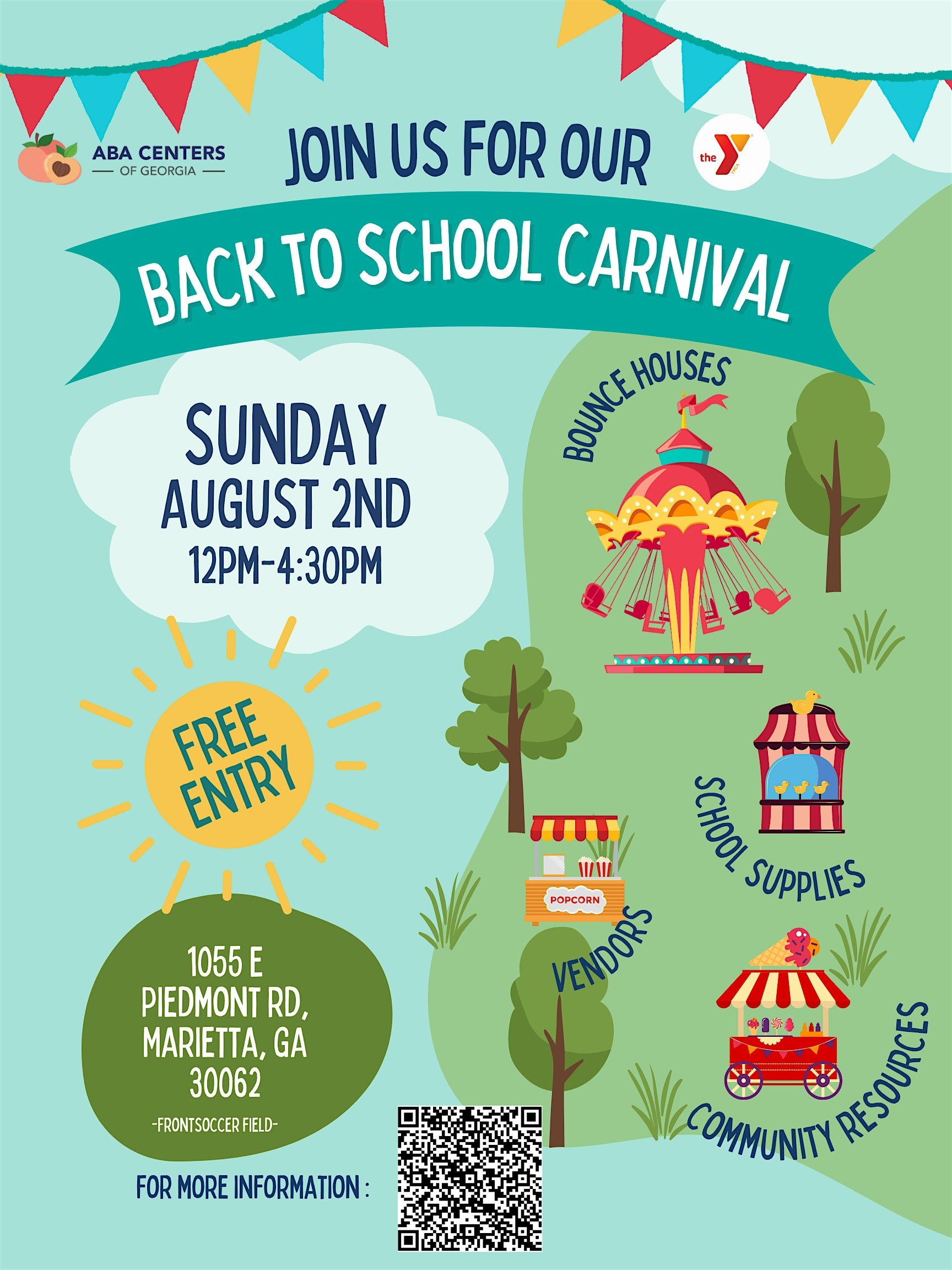 Back-to-School Carnival VENDOR REGISTRATION | McCleskey-East Cobb Family YMCA