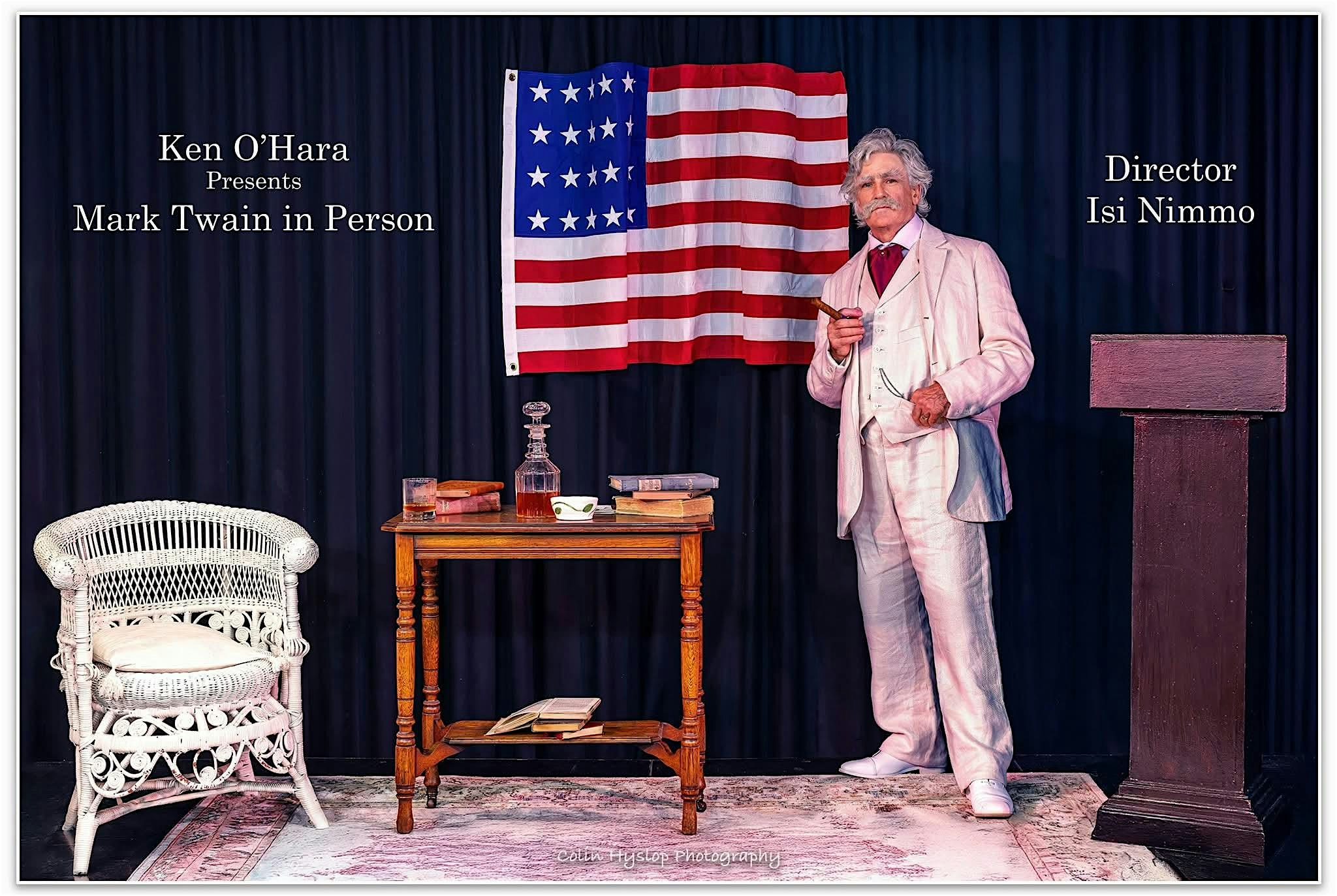 Mark Twain In Person | The Cutty-Sark Centre