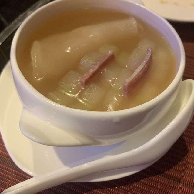 萬豪中菜廳的晚餐