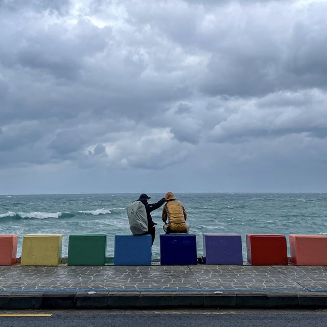 무지개를 건너보자, 도두동무지개해안도로🌈