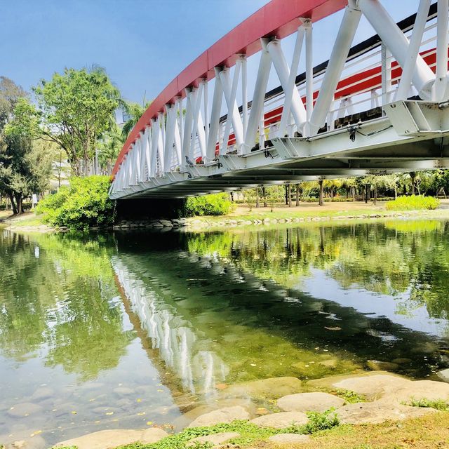 超大綠地公園🟢設計壯觀場面📍高雄中央公園站