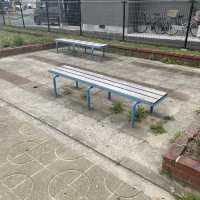 崇禅寺駅近くの公園でまったり