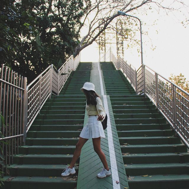 ไปถ่ายรูปเล่นที่ "สะพานเขียว" กันนนน🌿💚