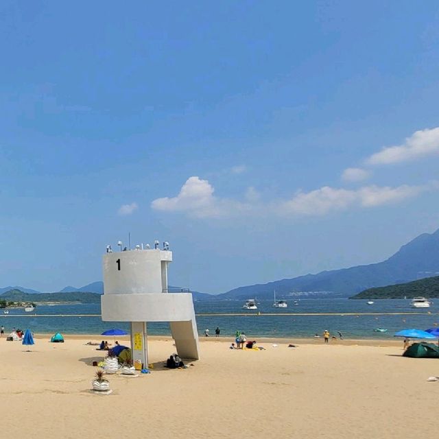 無敵海景 ～ 大埔龍尾泳灘 
