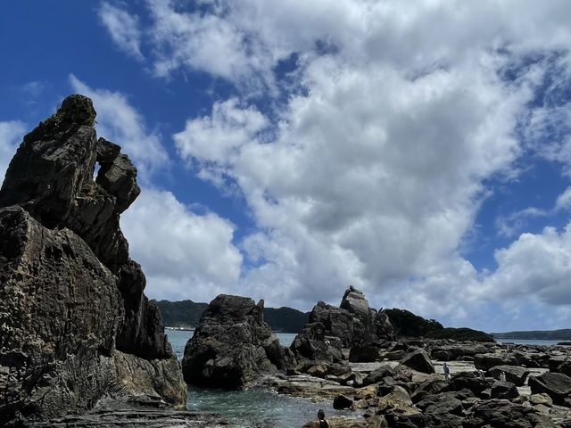 マグマが作った不思議な景観「橋杭岩」