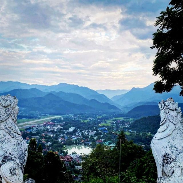 Traditional Scenic Thai Chinese Village