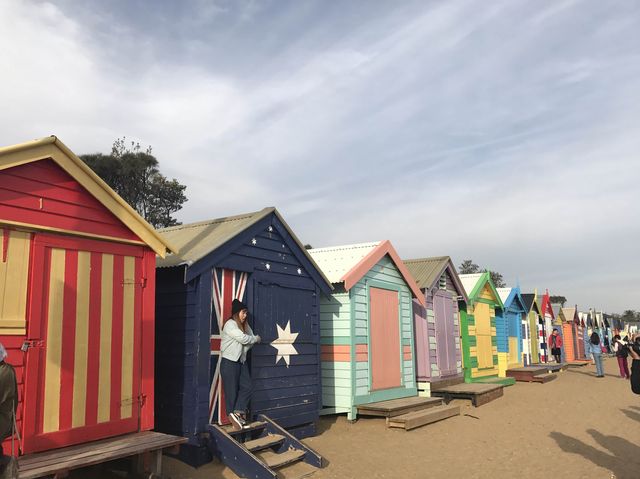 A Melbourne icon - Brighton Bathing Boxes 