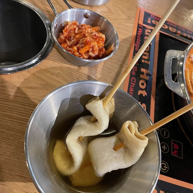 90 minutes Korean hotpot buffet