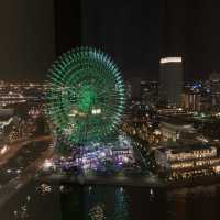横浜みなとみらいの夜景を堪能