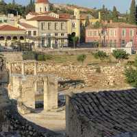 Acropolis view- bonus Hadrian’s library