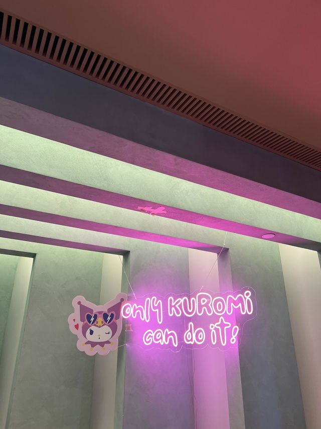 港女打卡cafe🍀期間限定Kuromi 冬日運動會主題Cafe