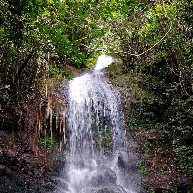 Lubuak shell waterfall