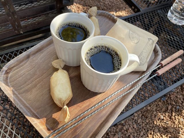 岐阜🍠美味しい焼き芋とコーヒーを..【FIRE CAFE(オアシスパーク内)】