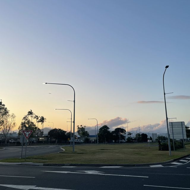鳥の鳴き声に包まれた空港