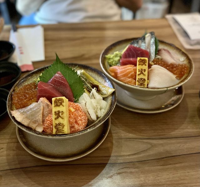 旺區中的抵食魚生飯｜鉄火堂
