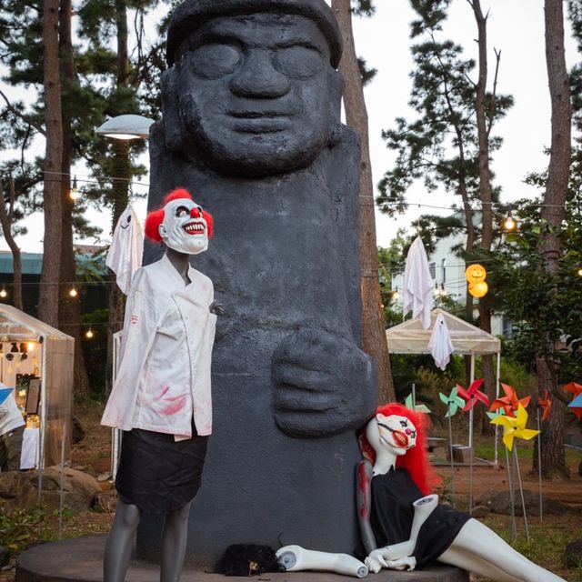 제주 “수목원길야시장”에서 즐기는 할로윈🎃