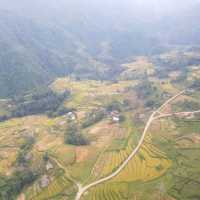 The View From The Cable Car In Fansipan