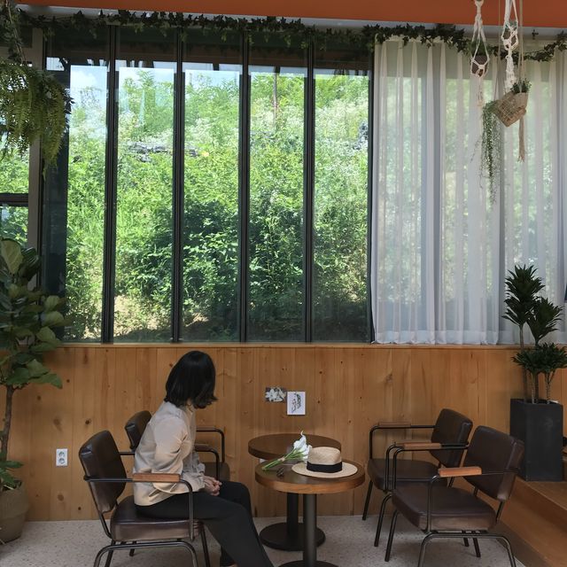 청주외곽 전망좋은 카페,하우즈필