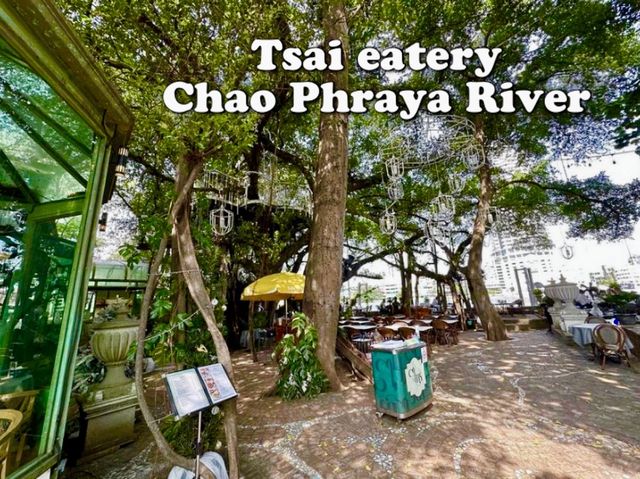  Tsai Eatery คาเฟ่ริมน้ำ บรรยากาศร่มรื่น