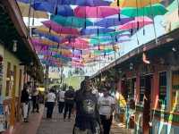 A beautiful day in Guatape, Colombia