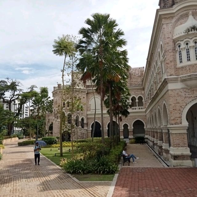 The majestic Sultan Abdul Samad landmark 